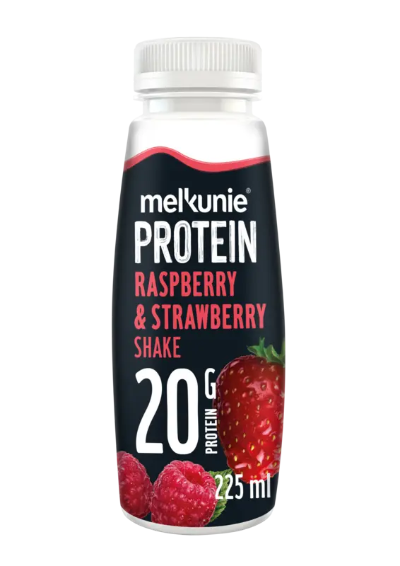 Protein Raspberry & Strawberry Shake