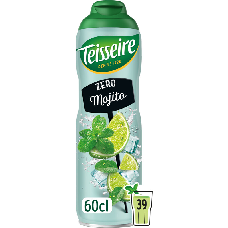 Perforeren majoor cassette Teisseire Mojito 0% vruchtensiroop bestellen | Albert Heijn