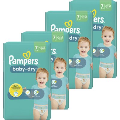 Pampers Baby Dry Luiers maat 7 voordeelpakket bestellen Albert Heijn