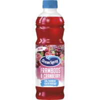 Een afbeelding van Ocean Spray Cranberry framboos & cranberry