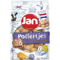 Een afbeelding van Jan Poffertjes met boter en suiker