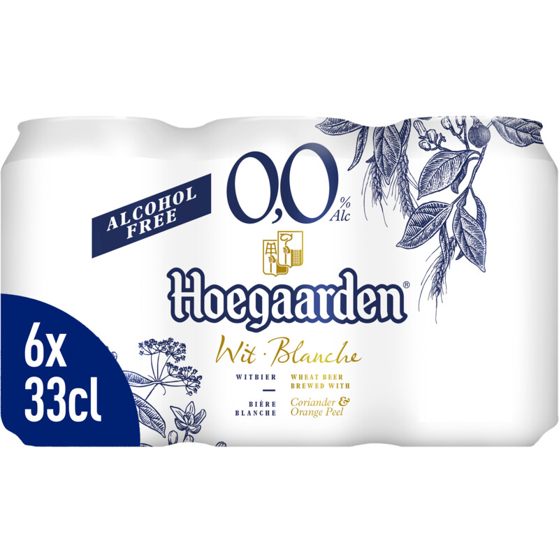 Een afbeelding van Hoegaarden 0,0% 6-pack