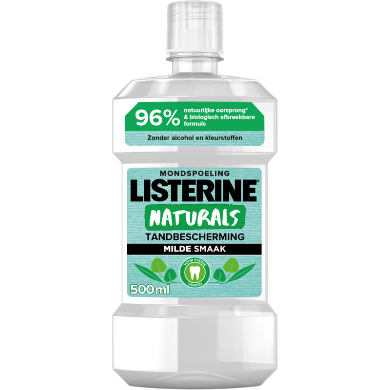 Een afbeelding van Listerine Natural teeth