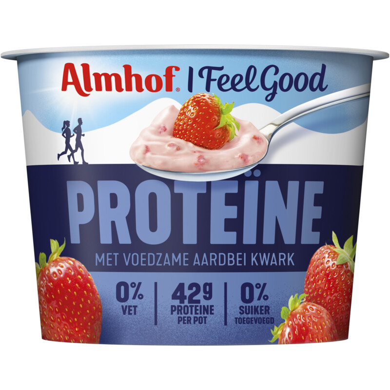 Almhof Proteine kwark aardbei reserveren Albert Heijn