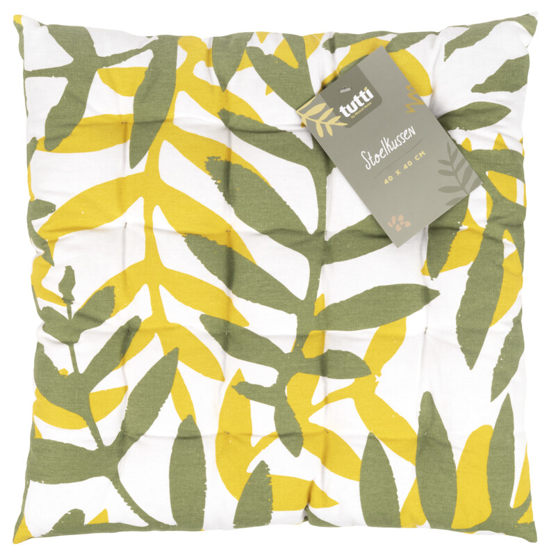 Een afbeelding van Tutti Mistral Home Zitkussen bladeren