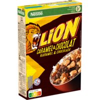 Een afbeelding van Nestlé Lion karamel & chocolade cereals