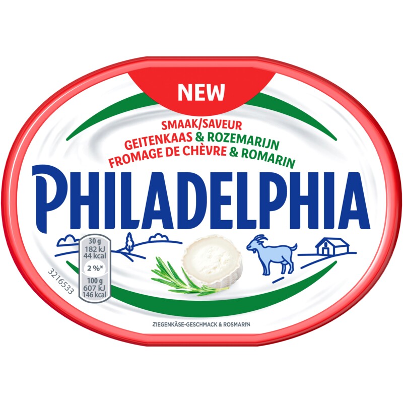 Een afbeelding van Philadelphia Geitenkaas rozemarijn