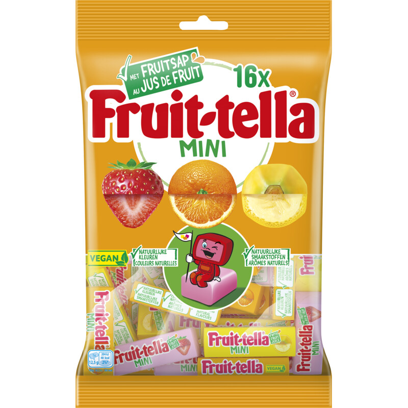 Een afbeelding van Fruittella Mini uitdeelzak