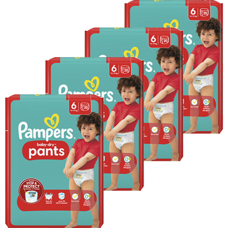galop Maand zakdoek Pampers Baby dry pants maat 6 voordeelpakket bestellen | Albert Heijn