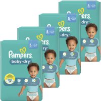 Een afbeelding van Pampers Baby Dry luiers maat 5 voordeelpakket