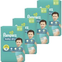 Een afbeelding van Pampers Baby Dry luiers maat 6 voordeelpakket