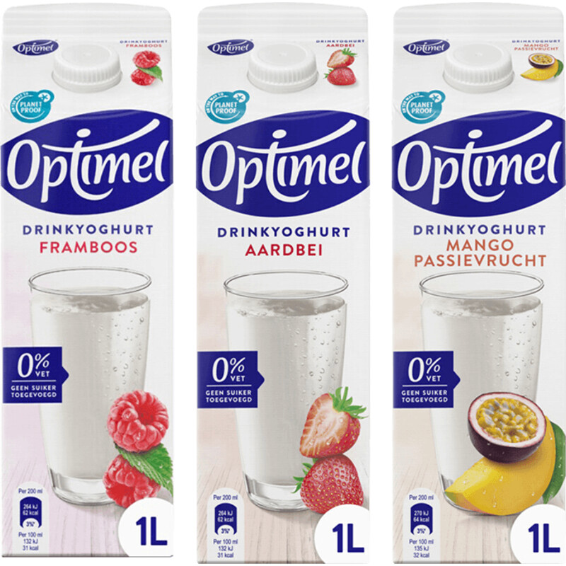 Een afbeelding van Optimel Drink voordeel pakket