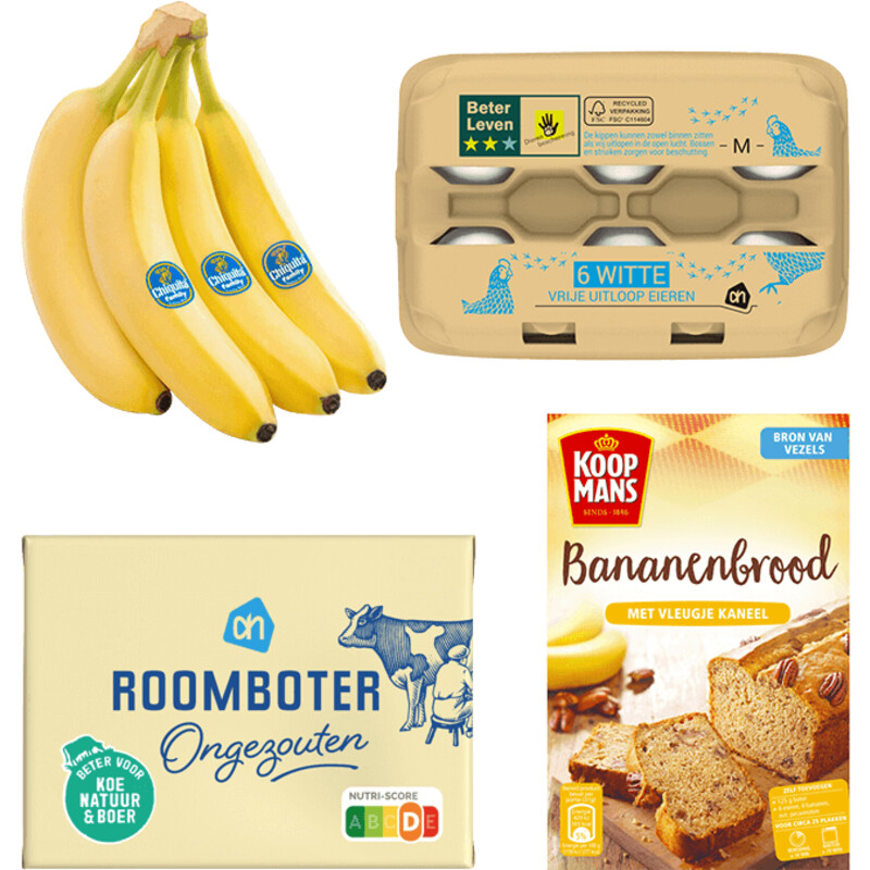 Een afbeelding van Chiquita bananenbrood pakket