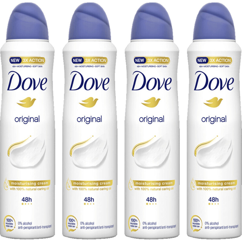Een afbeelding van Dove Deodorant original voordeelpakket