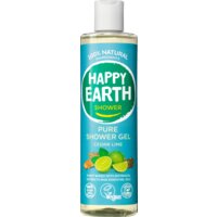 Een afbeelding van Happy Earth Pure shower gel cedar lime
