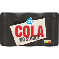 Een afbeelding van AH Cola no sugar mini 6-pack