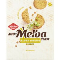 Een afbeelding van Van der Meulen Melbatoast olijfolie & oregano rondjes