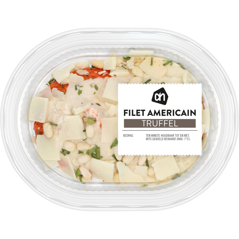 Een afbeelding van AH Filet americain truffel