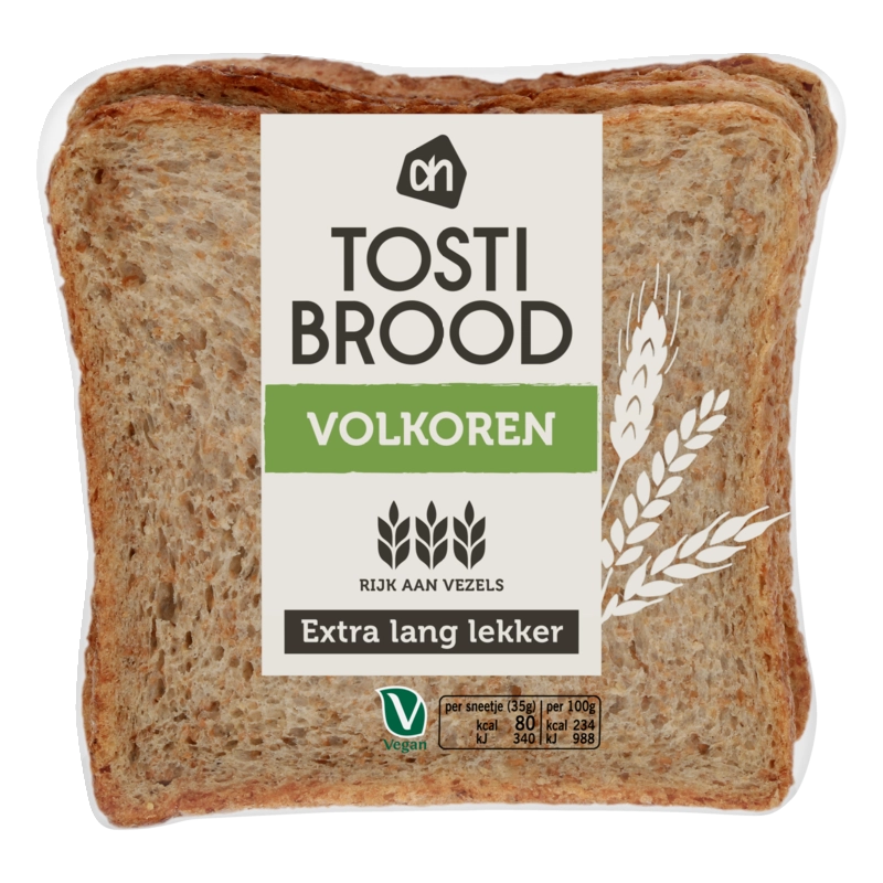 AH Extra lang lekker tostibrood volkoren