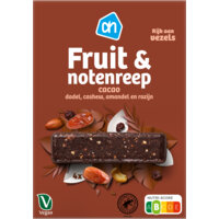 Een afbeelding van AH Fruit & notenreep cacao
