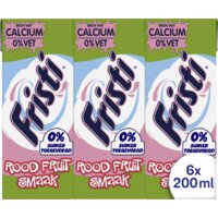 Een afbeelding van Fristi Rood fruit 0% suiker toegevoegd 6-pack