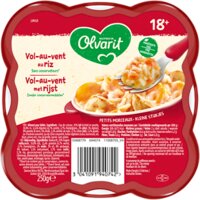 Een afbeelding van Olvarit Vol-au-vent met rijst 18m+ bel
