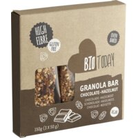 Een afbeelding van BioToday Granola bar chocolate-hazelnut