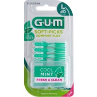 Een afbeelding van GUM Soft-picks comfort flex cool mint L