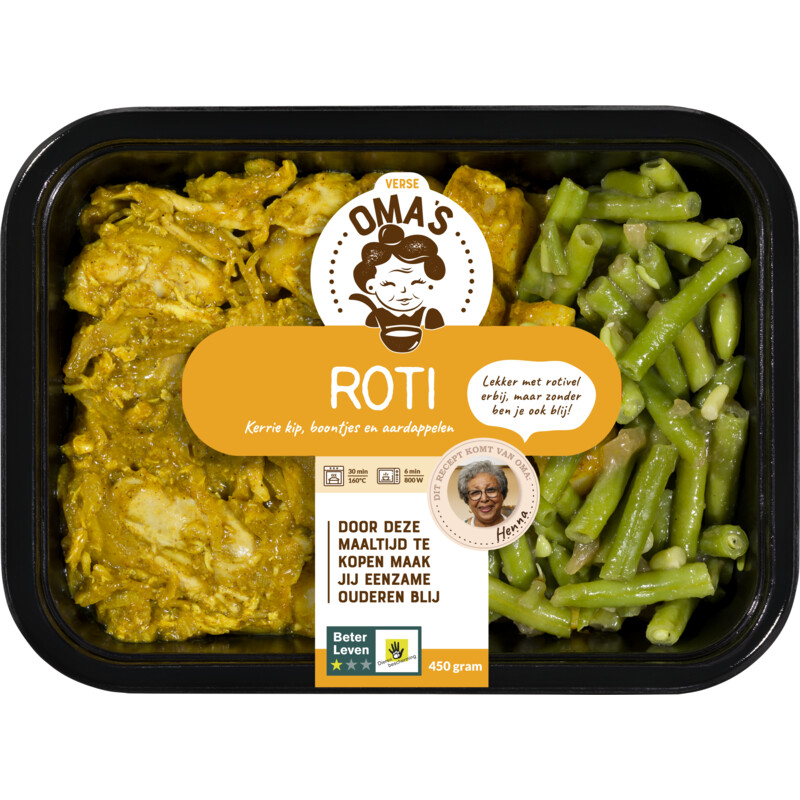 Een afbeelding van Oma's Roti met kip