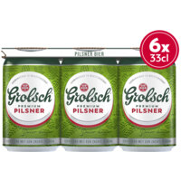 Een afbeelding van Grolsch Premium pilsner bier 6-pack