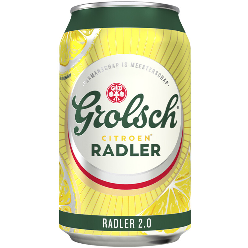 Een afbeelding van Grolsch Radler citroen