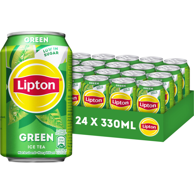 Lipton Ice tea green tray bestellen Albert Heijn