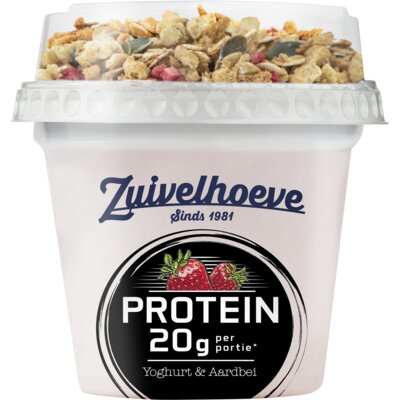 pdp-image-Zuivelhoeve Protein yoghurt aardbei