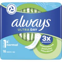 Een afbeelding van Always Ultra day normal maandverband