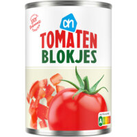 Een afbeelding van AH Tomatenblokjes gesneden
