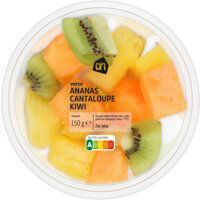 Een afbeelding van AH Ananas kiwi cantaloupe 