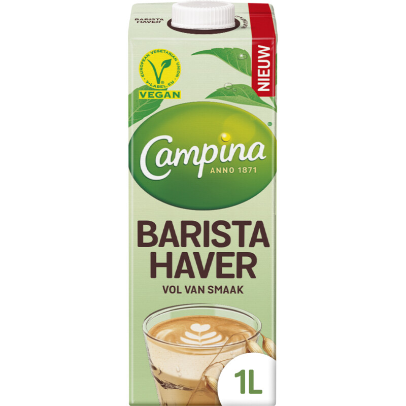 Een afbeelding van Campina Barista haverdrink