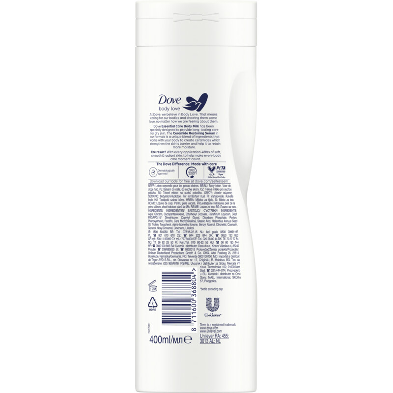 Een afbeelding van Dove Body lotion essential care