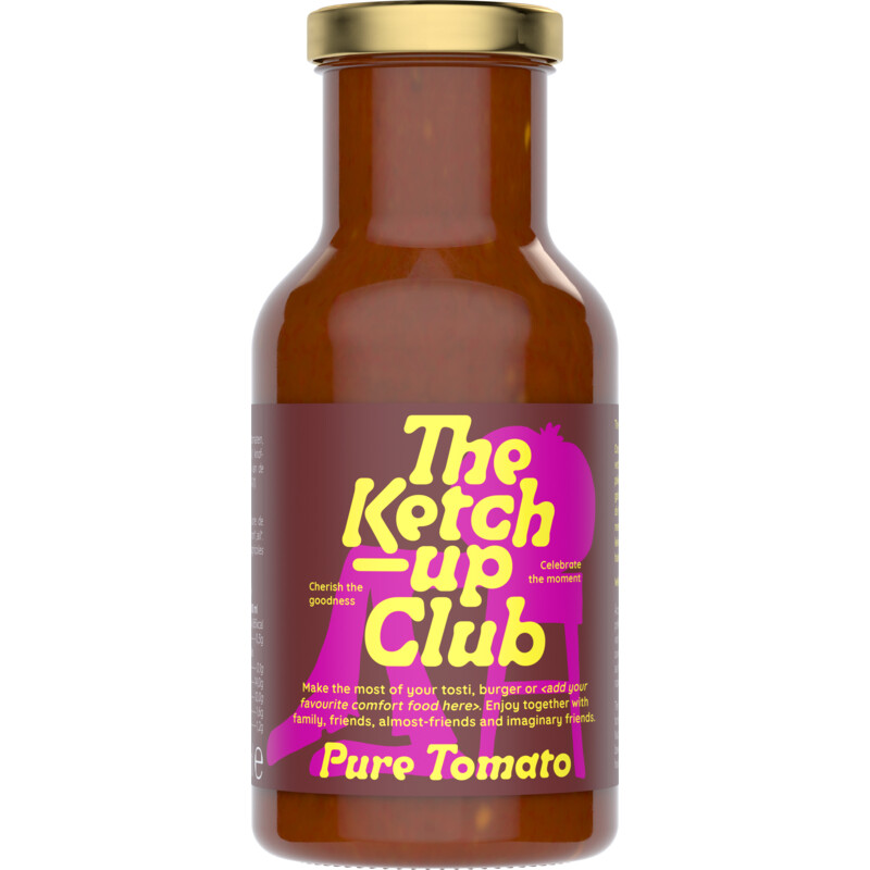 Een afbeelding van The Ketchup Club Pure tomato