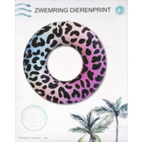 Een afbeelding van Zwemring dierenprint