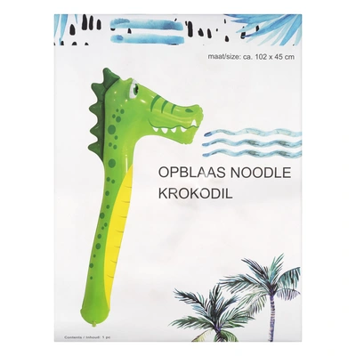 pdp-image-Opblaas noodle krokodil