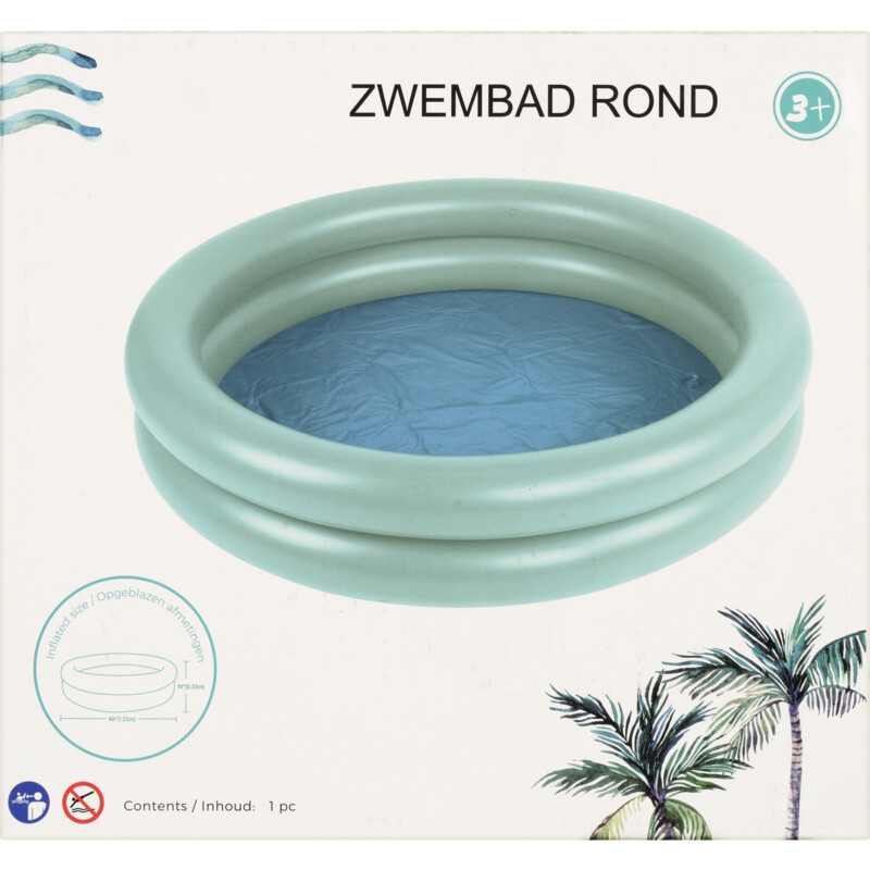 Een afbeelding van AH Zwembad rond 122x25cm