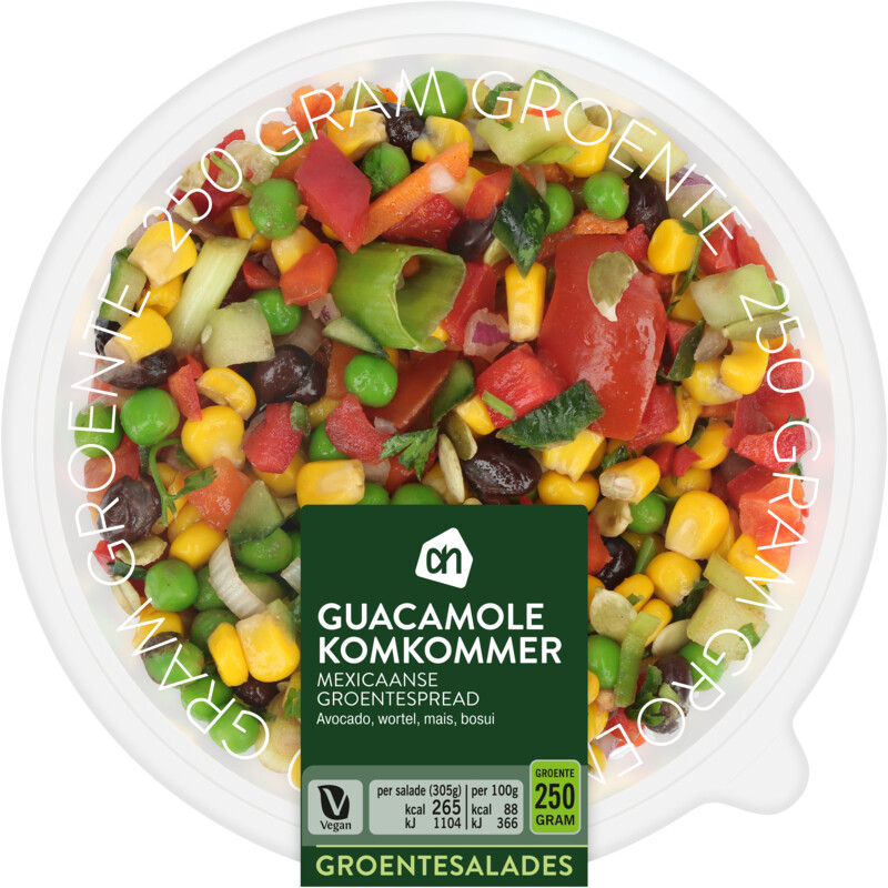 AH Groentesalade guacamole reserveren Albert Heijn