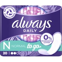 Een afbeelding van Always Dailies singles to go inlegkruisjes