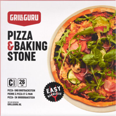 pdp-image-Grill Guru Pizza stone 26cm
