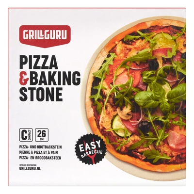 pdp-image-Grill Guru Pizza stone 26cm