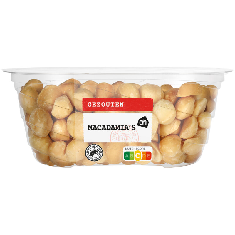 Een afbeelding van AH Macadamia's gezouten