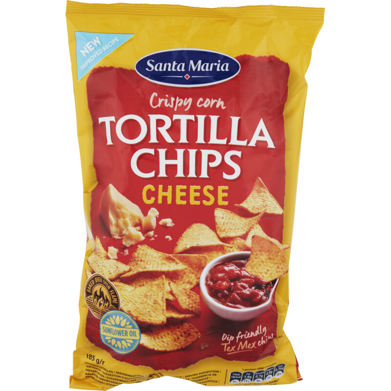 Een afbeelding van Santa Maria Tortilla chips cheese