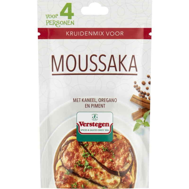 Een afbeelding van Verstegen Kruidenmix voor moussaka