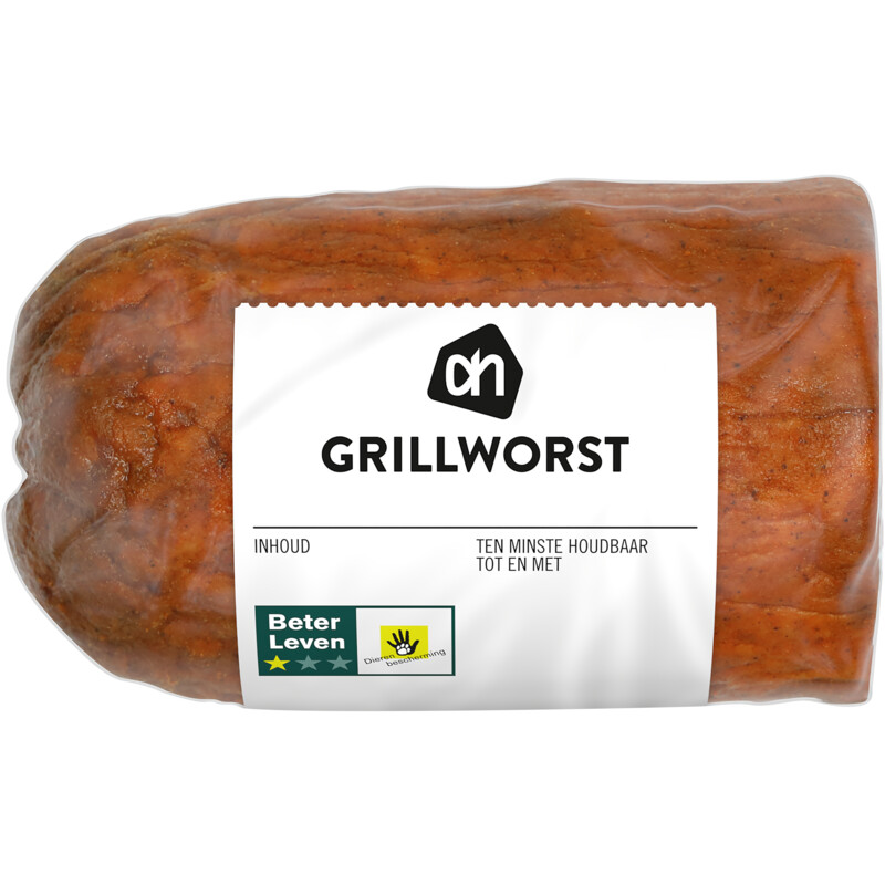 Een afbeelding van AH Grillworst